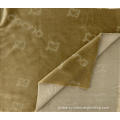 Knitted jacquard velvet material cloth